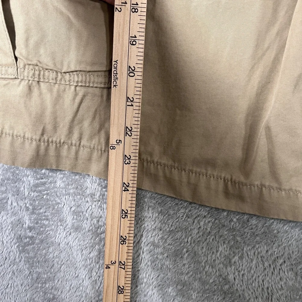 Levi's‎ Carrier Cargo Shorts Mens 40 Khaki 100% Cotton Multi Pocket Utility